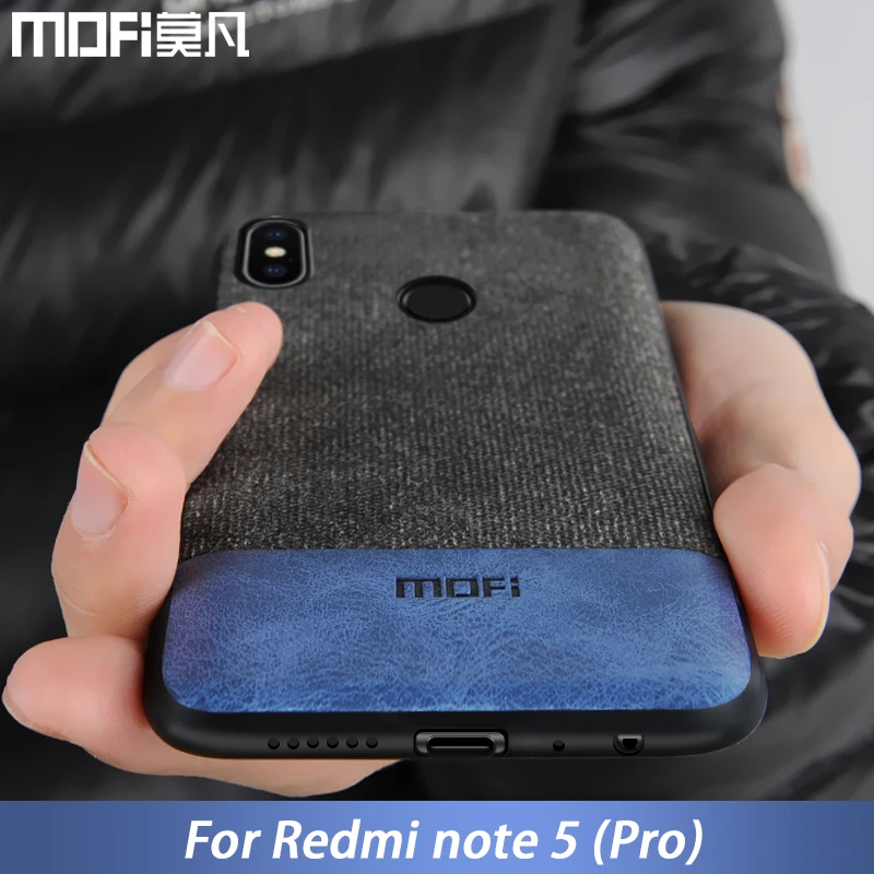 Чехол для Xiaomi Redmi Note 5, чехол для note5, глобальная версия, задняя крышка, силиконовый тканевый чехол, чехол для MOFi Redmi note 5 pro, чехол