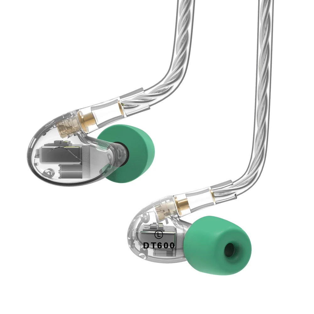 NICEHCK DT600 6BA привод в ухо наушник 6 сбалансированных арматурных съемных отсоединения MMCX кабель Fever HIFI спортивные наушники DT500 DT300