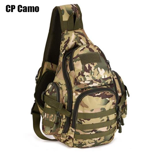 CP Camo 20-35L тактическая сумка-слинг, Водонепроницаемая спортивная сумка на плечо, тактические военные рюкзаки, рюкзаки для кемпинга, походов на открытом воздухе, Мужская нагрудная сумка - Цвет: CP Camo