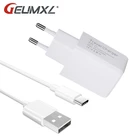 Настенное зарядное устройство GEUMXL с вилкой Стандарта ЕС, 2,4 А, USB C, для Chuwi Hi10 Plus, Vernee, Apollo, Mars, Apollo Lite, дорожное зарядное устройство + кабель USB Type-C