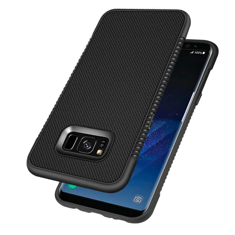 Ультра тонкий черный чехол для samsung Galaxy A50 A30 A10 A20 50 возможностью погружения на