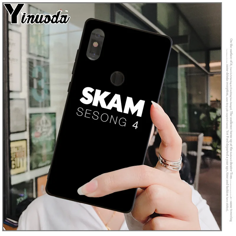 A13 Yinuoda норвежский ТВ серийный Skam Силиконовый ТПУ мягкий черный чехол для телефона для xiaomi mi 6 8 se note2 3 mi x2 redmi 5 5plus note 4 5 5 - Цвет: A13