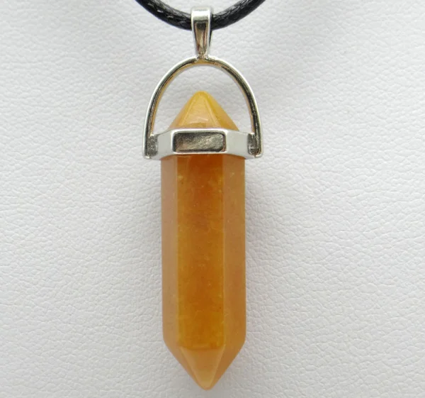 NO.21 1 шт. натуральный малахит, опал, кристалл, Агаты, камень бирюзы, шестиугольная колонна, ожерелье с подвеской, женские модные ювелирные изделия - Окраска металла: NO.21