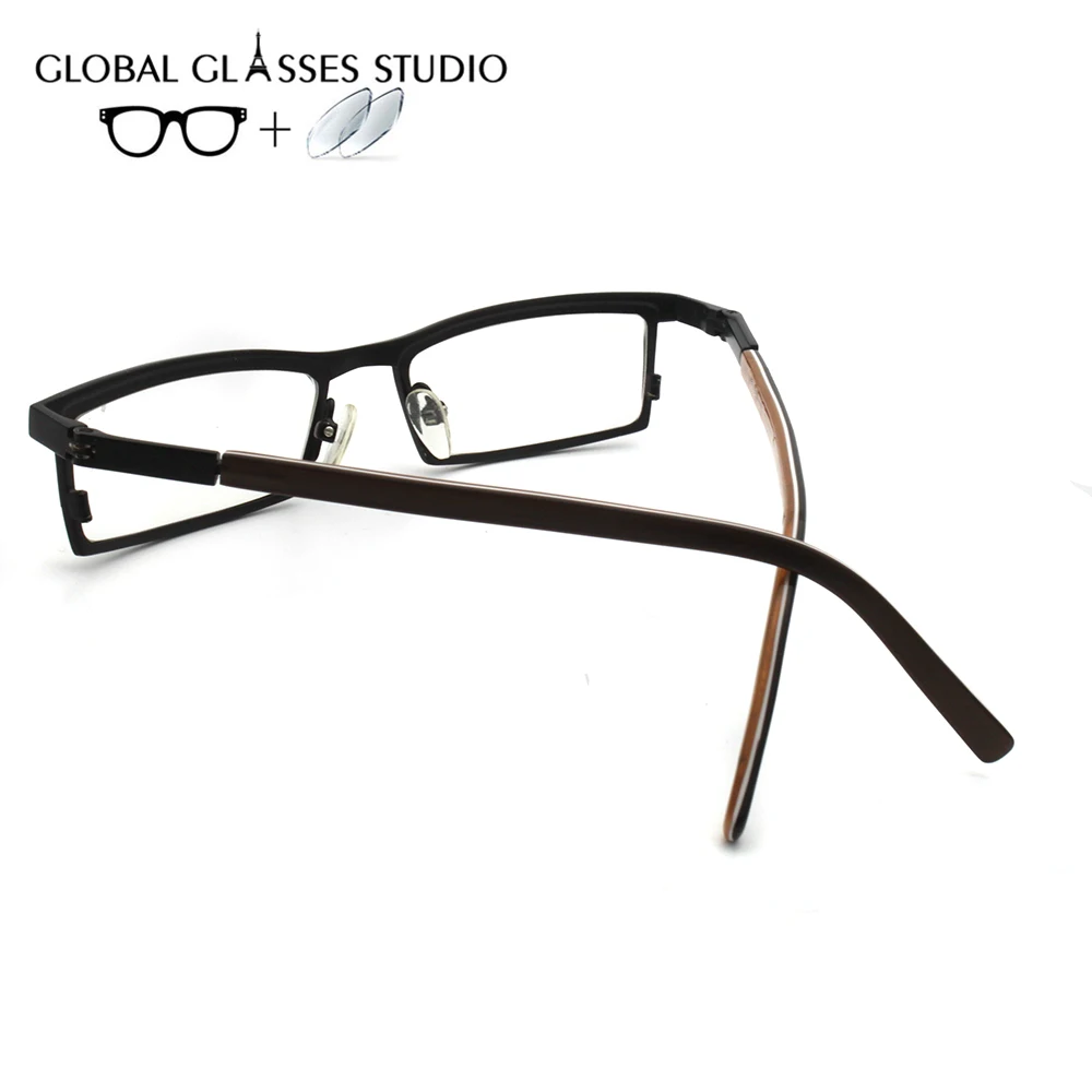 Мужские или женские мужские металлические очки оправа для чтения близорукость