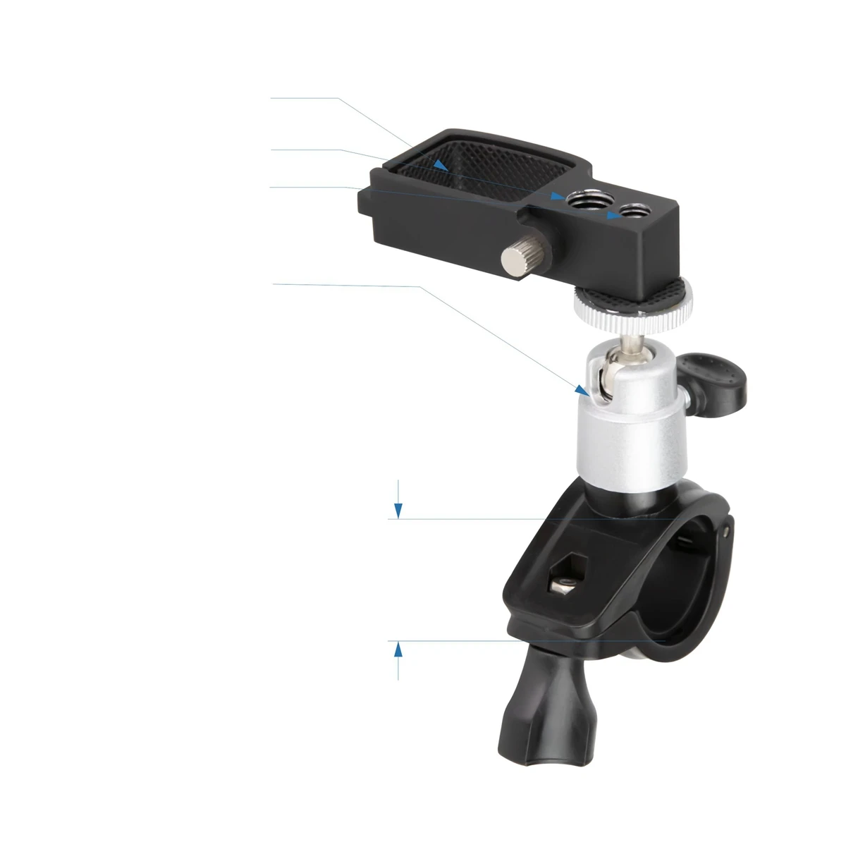 Держатель для велосипеда зажим скобы кронштейна DJI OSMO Pocket/Pocket 2 Gimbal Стабилизатор