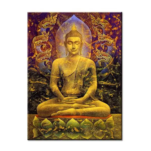 Будда Всемогущий в True настенная живопись на холсте для домашнего декора идеи