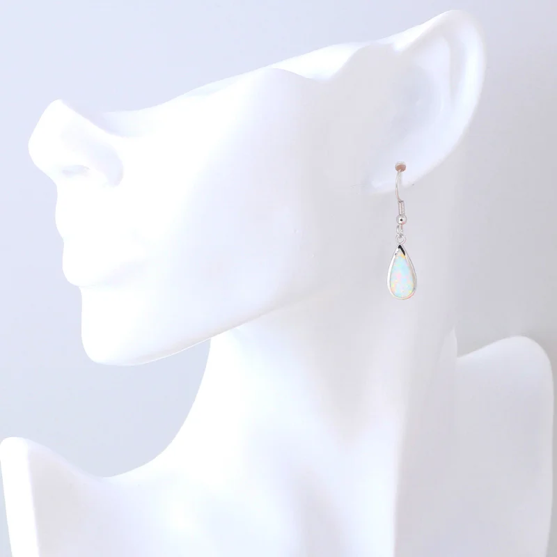 Харизматичный Мода 2016 г. Новый стерлингового серебра наложения Белый огненный