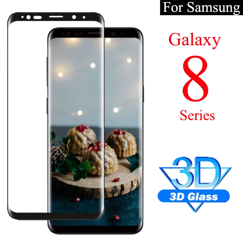 Полное покрытие s8 note 8 Защита экрана для samsung s note8 защитная пленка из закаленного