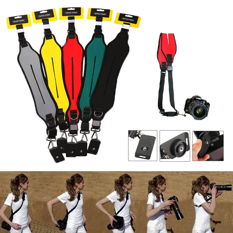 Новый ремень для быстрой камеры на одно плечо Canon Nikon Sony Pentax Panasonic Olympus DSLR камер|neck