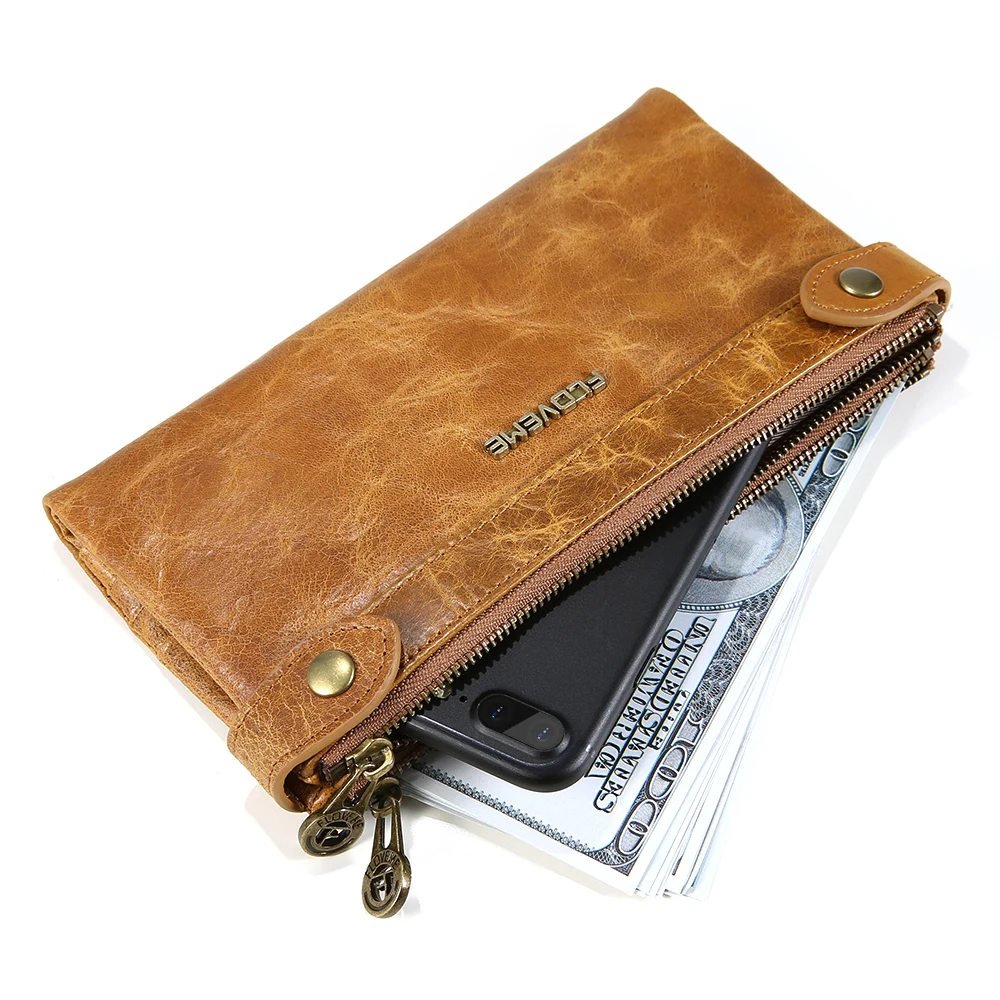 Роскошный кошелек из натуральной кожи чехол для iPhone 7 Plus бизнес стиль кредитных