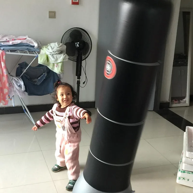 Non-inverted Weng inflatable sandbag fitness adult children vertical boxing column toys thickened 1.6 meters high | Спорт и