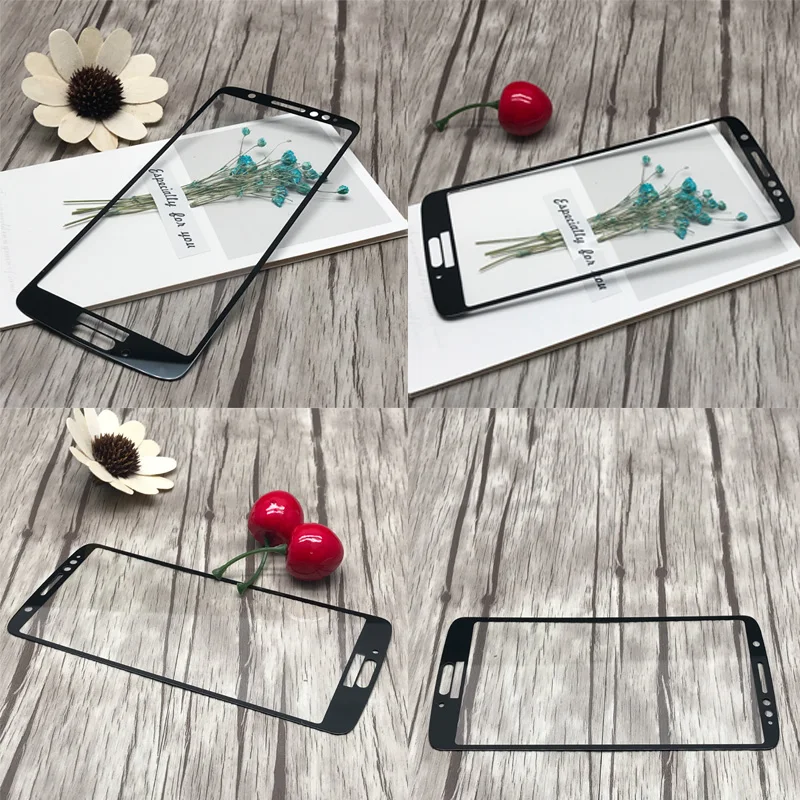 9D Protective glass on for motorola moto e5 screen protector g6 plus tempered glas p30 note one power cam armor sheet tremp film | Мобильные