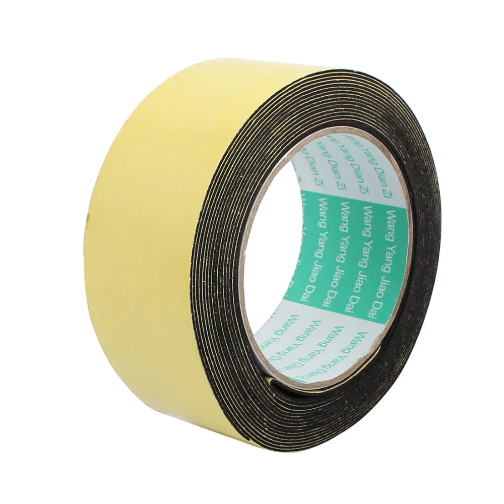 

Uxcell 5M 10/15/45mm Single Sided Sponge Tape Adhesive Sticker Foam Glue Strip Sealing Sponge Foam Rubber Strip Neoprene Tape