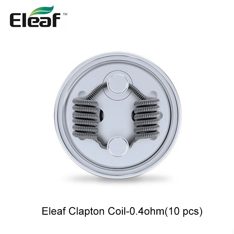 10 шт./лот Eleaf Clapton катушка 0.4ohm Pico Squeeze DIY нагревательные провода для кораллового RDA