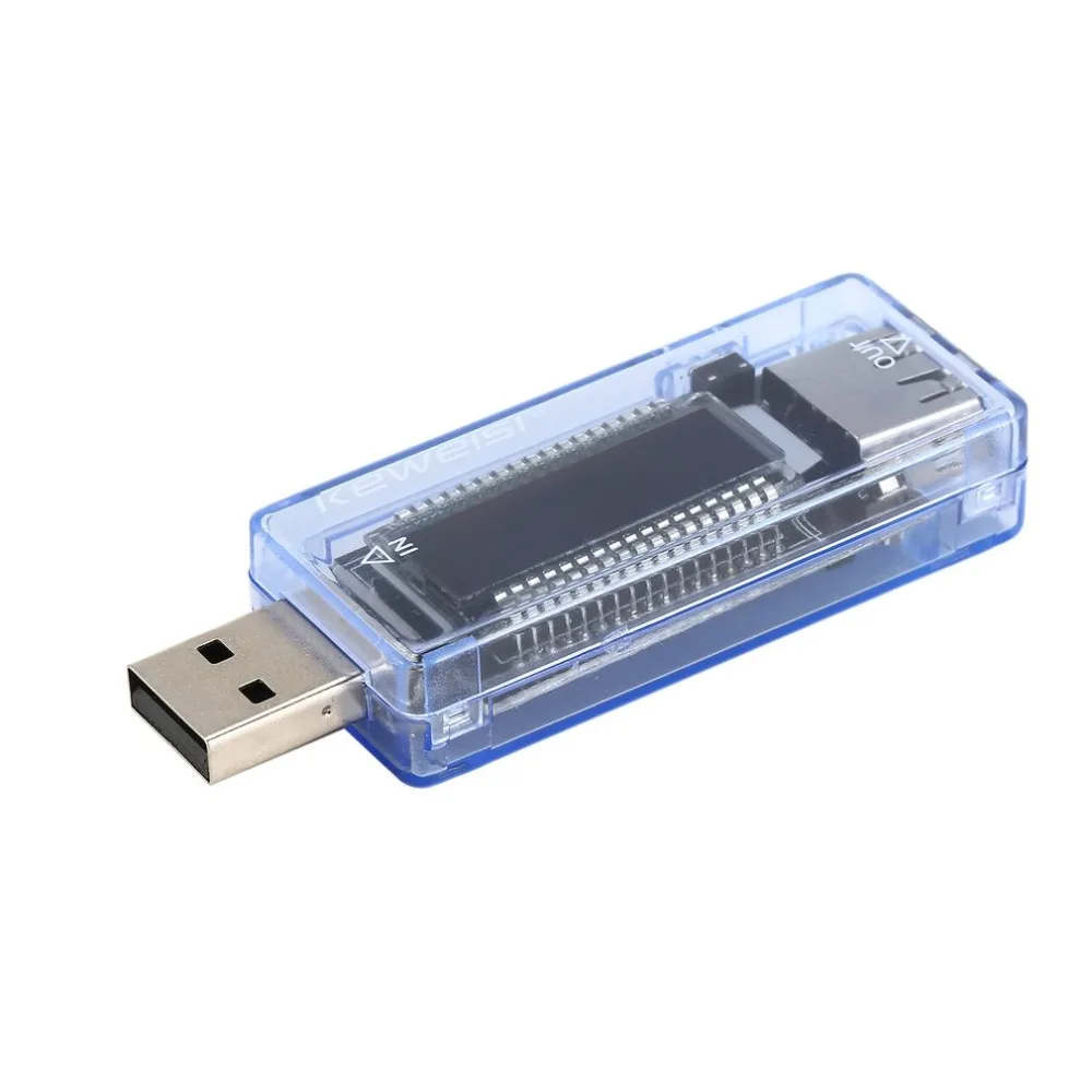 USB тестер напряжения вольтметр измеритель тока зарядное устройство емкости