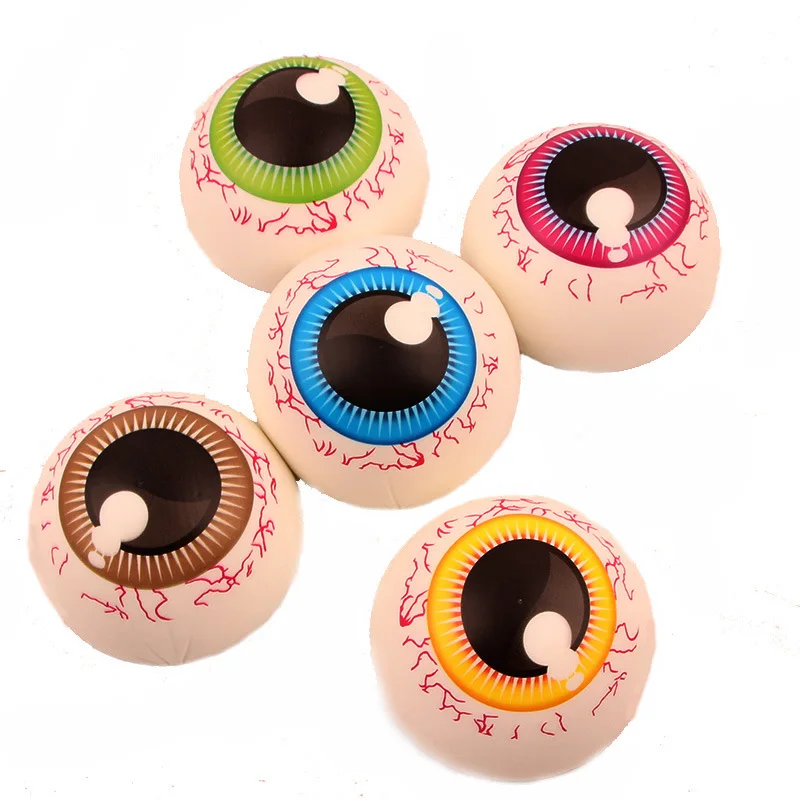 Squishy Jumbo 12 5 см глазного яблока забавные обманные игрушки мягкими замедлить рост