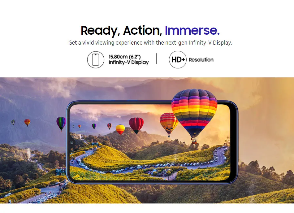 Мобильный телефон samsung Galaxy A10 A105G-DS LTE, 6,2 дюймов, 2 Гб ОЗУ, 32 Гб ПЗУ, четыре ядра, Android 9,0, МП камера, две sim-карты
