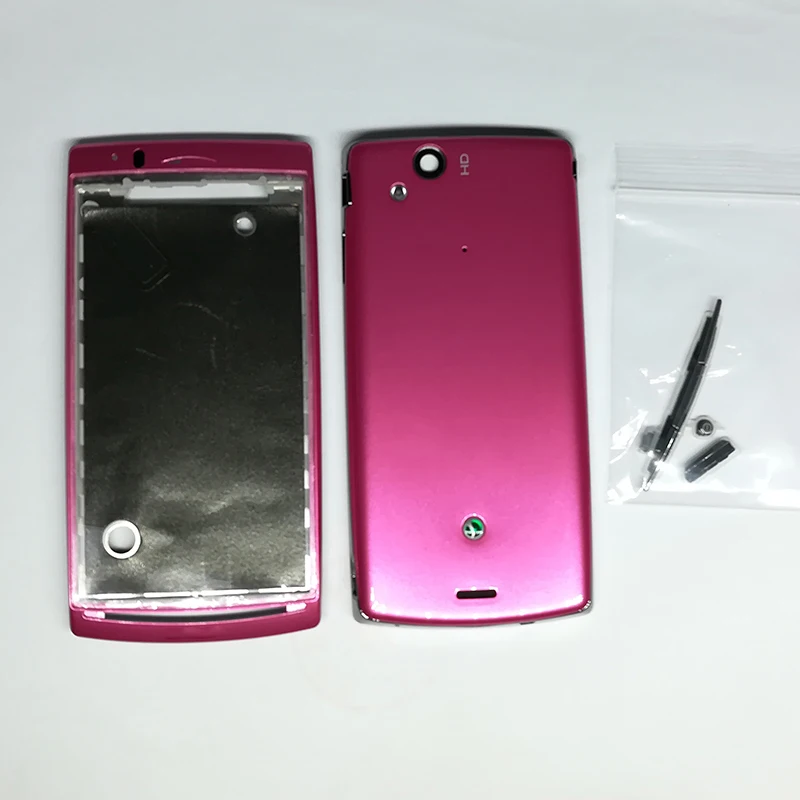 SzHAIyu для Sony Ericsson Xperia Arc S LT18 LT18i LT15i LT15 X12 корпус + крышка батареи рамка полный Боковая