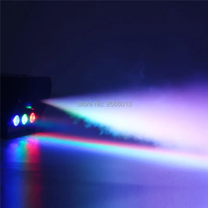 

500W Fog Machine With RGB LED Lights,Wireless Remote Control LED Smoke Machine For Weddings DJ Party Show Stage Effects Fogger