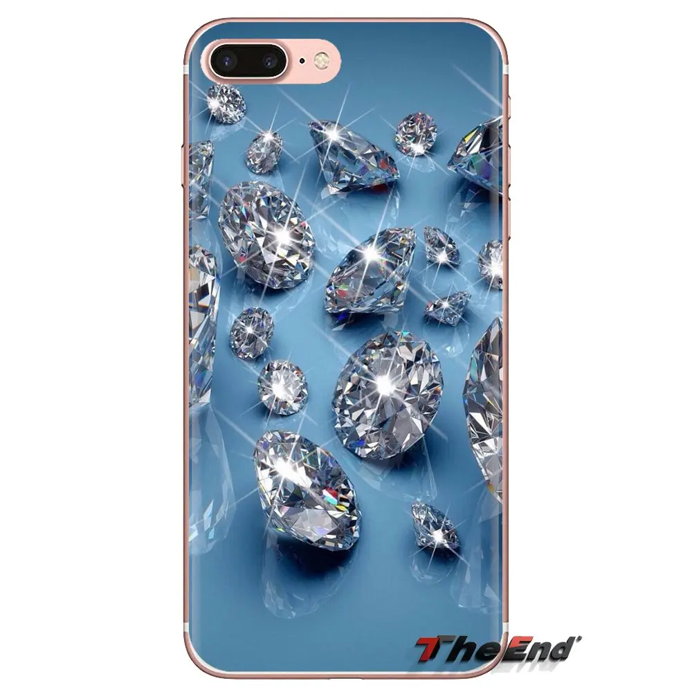 Crystal Diamond Transparent Soft Cases Covers For Oneplus 3T 5T 6T Nokia 2 3 5 6 8 9 230 3310 2.1 3.1 5.1 7 Plus 2017 2018 |