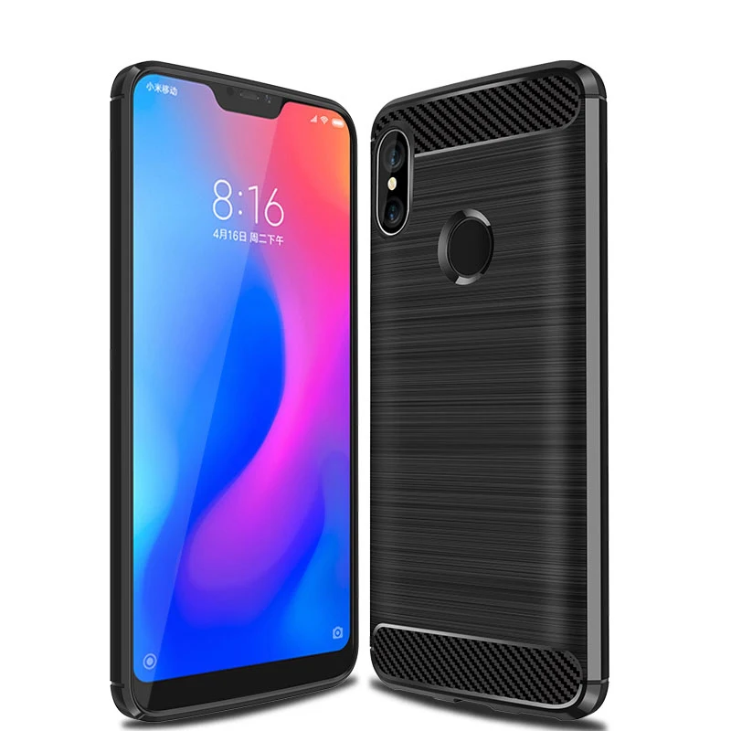Силикон из углеродного волокна чехол для Xiaomi Redmi Note 7 GO Pro 6 5A Prime 5 4X4 6A Plus 4X Корпус