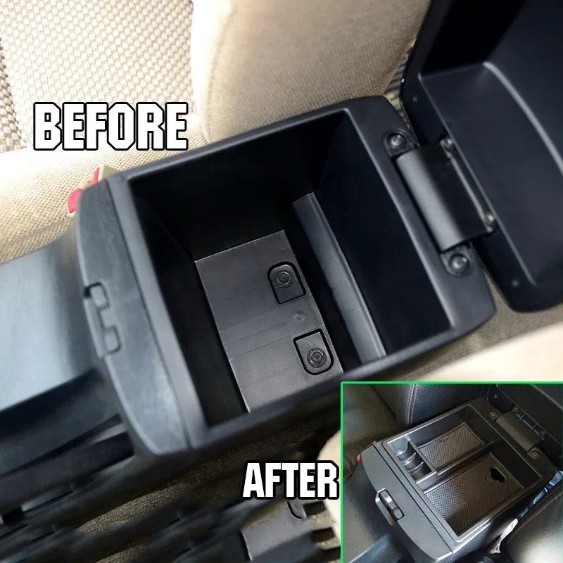 Центральный подлокотник для Toyota Hilux 2004 2012 2013 2014 центральный ящик хранения