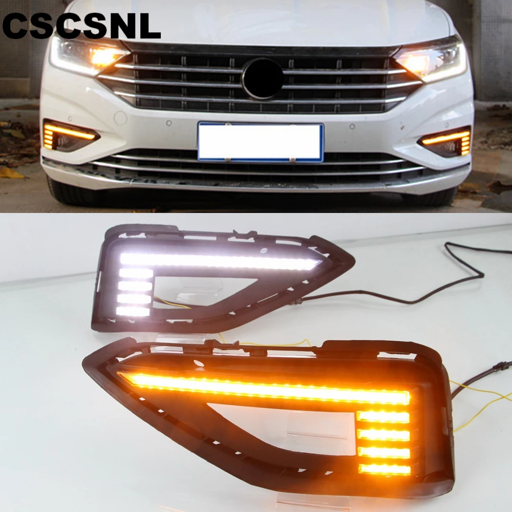 CSCSNL 2 шт. для Volkswagen VW Jetta Sagitar 2019 динамическое желтое реле сигнала поворота 12 В