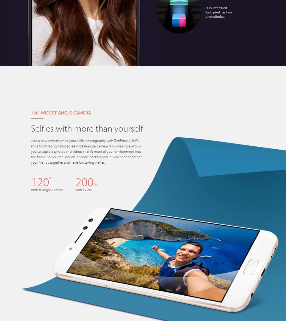 Смартфон ASUS ZenFone 4 Selfie Pro ZD552KL 5,5 ''FHD с двумя передними объективами 24 МП(12 МП* 2) Восьмиядерный мобильный телефон Snapdragon 625 4 Гб ram