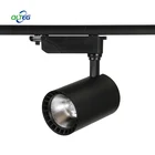 COB 12 Вт, 20 Вт, 30 Вт, светодиодный Трековый светильник, алюминиевый потолочный рельсовый светильник, Точечный светильник s для магазина, магазина одежды, выставки