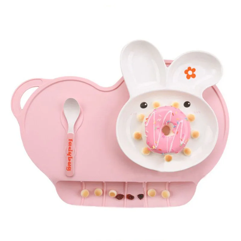 ONEUP детский силиконовый коврик для стола противоскользящий водонепроницаемый