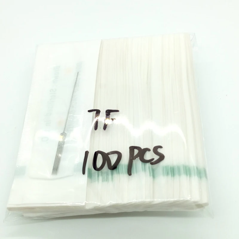 7F иглы Одноразовые стерилизованные Профессиональные татуировки для аппарат в