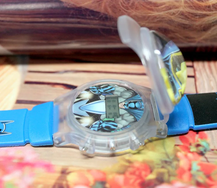 Montre Enfant мультфильм 3D проекция Человек-паук детские часы для маленьких девочек мальчиков детские спортивные цифровые наручные часы relojes