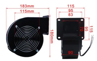 120W 380V CY sirocco вентилятор для газовой арочной двери центробежный вентилятор котел 130FLJ 60 Вт 85 Вт 120 Вт - Цвет: 120W 380V
