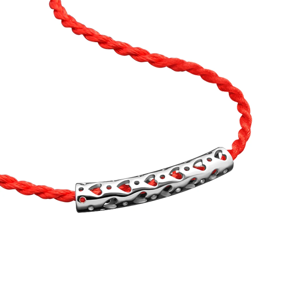 Мужская длинная трубка кулон ожерелье со стильным 925 пробы серебро Простая