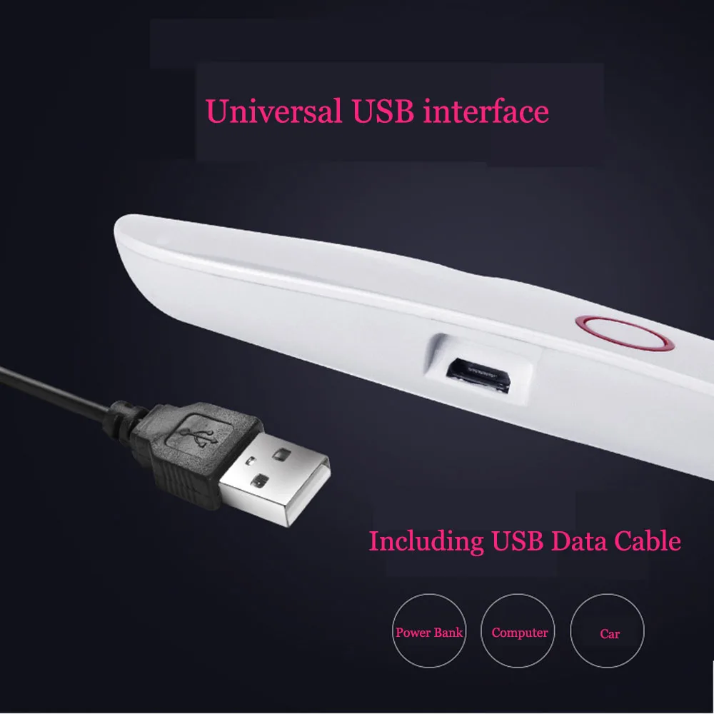 Aiboduo 6 Вт мини лампа для ногтей УФ светодиодный корпус форма Лампа гель лак