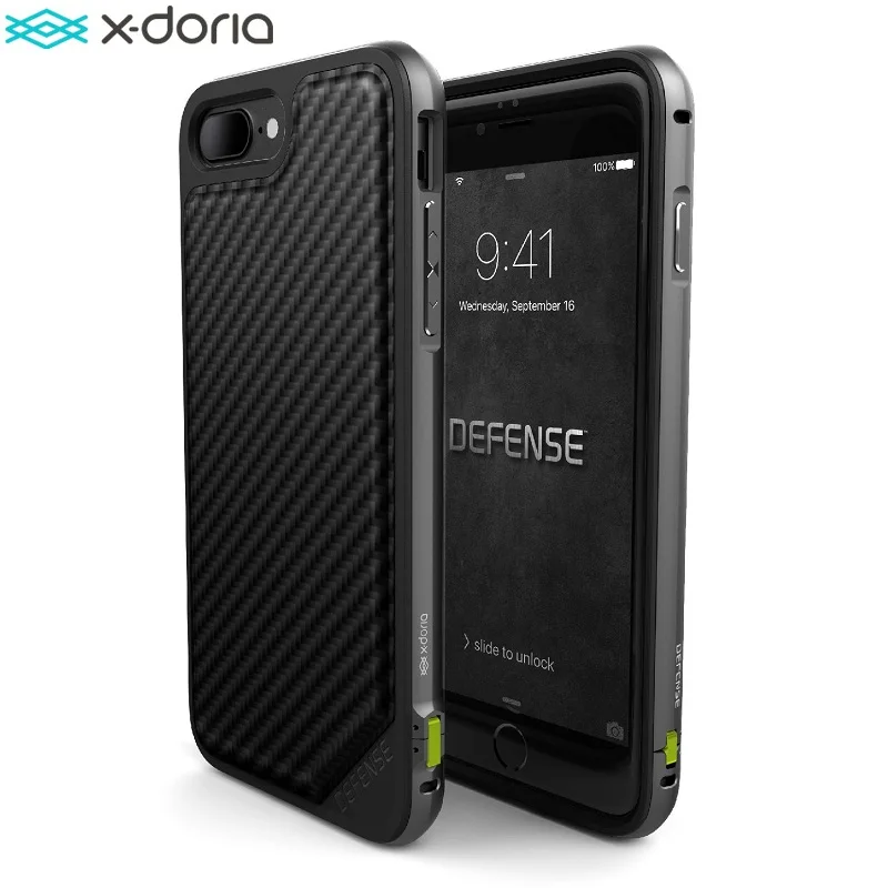 X Doria Defense Lux чехол для телефона iPhone 7 Plus проверенный в Военном Стиле ТПУ