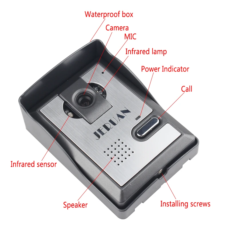Видеодомофон JERUAN C1 только наружная камера|video door phone|video phone intercomdoor intercom system |