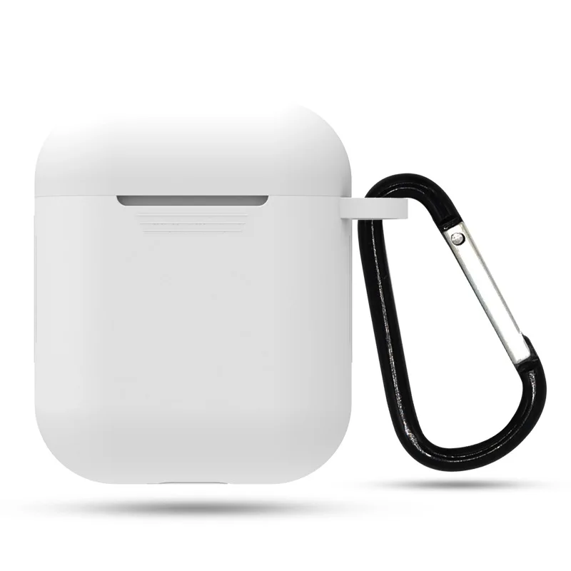 show as picture Мини Мягкий силиконовый чехол для Apple Airpods, ударопрочный чехол для Apple, гарнитура для Airpods, ультра тонкий защитный чехол Air Pods - Цвет: show as picture