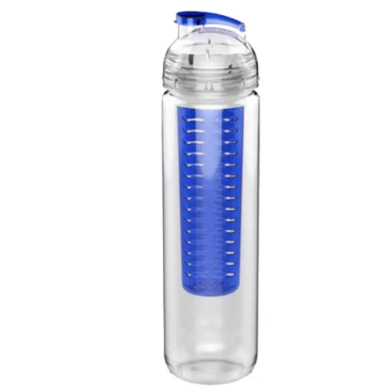 Креативная пластиковая бутылка для воды с фруктовым соком 800 мл портативная