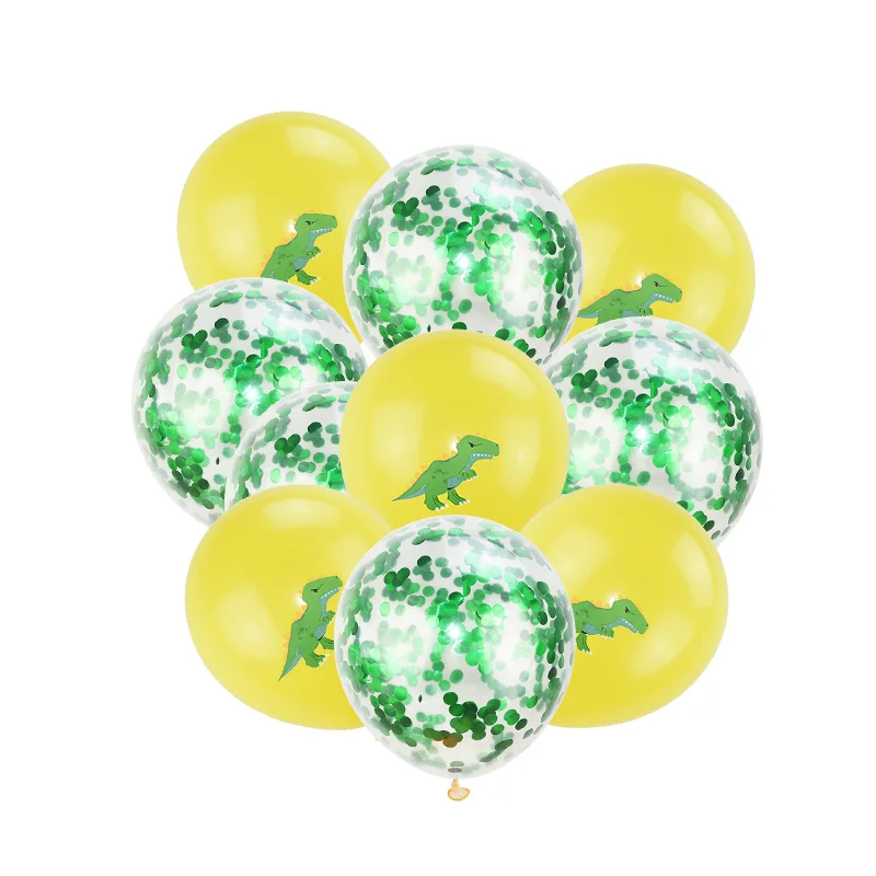 10 шт./лот 12 дюймов динозавр шары мультфильм Динозавр латексная баллон для