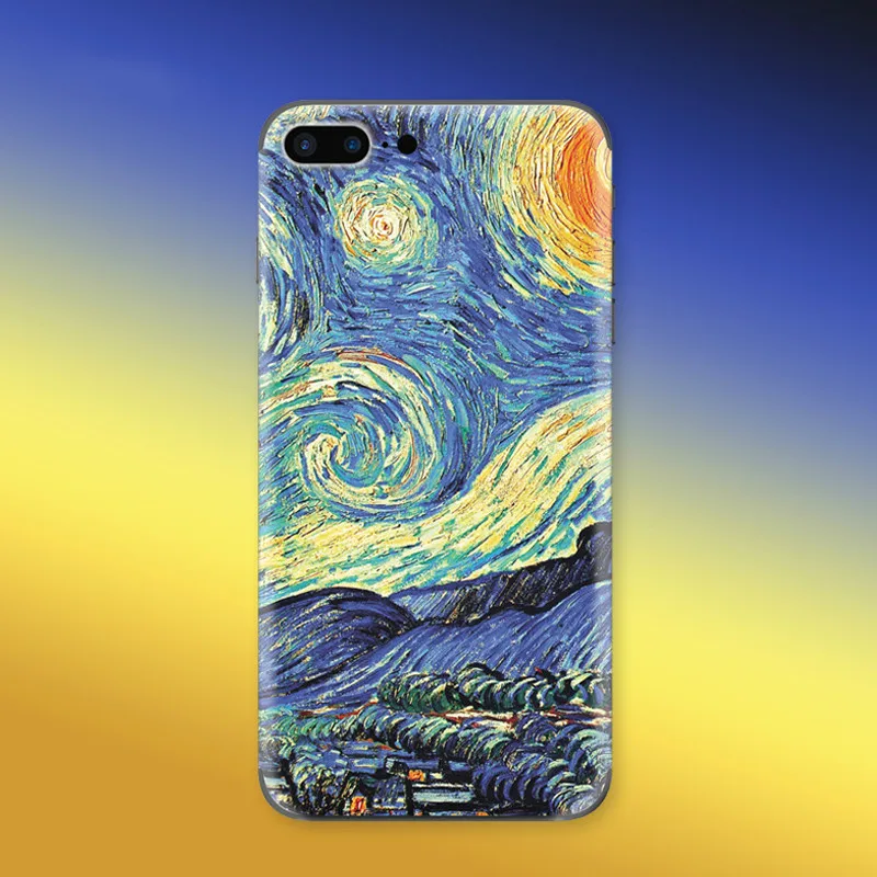 Наклейка для IPhone 6 6s 6P 6s P задняя защитная пленка стикер s для IPhone 7 7P 8 8P телефон стикер с изображением серии цветов