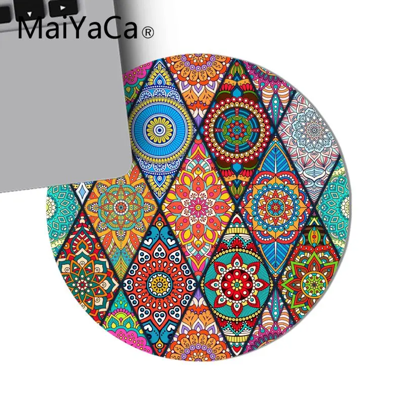 Maiyaca бриллиантовое окно madanlas шаблон для геймеров мягкий круглый коврик мыши