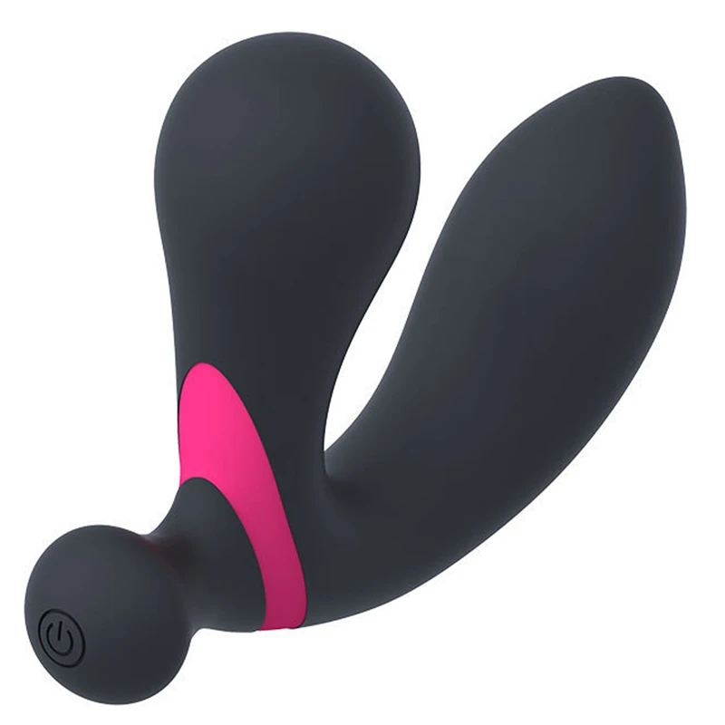 Двойной двигатель 10 Скоростей Вибрационный USB зарядка массажер простаты