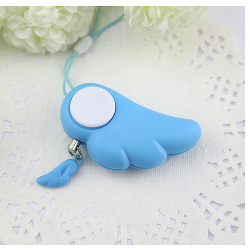 Милый автомобильный брелок с крыльями ангела для женщин и девочек анти волк