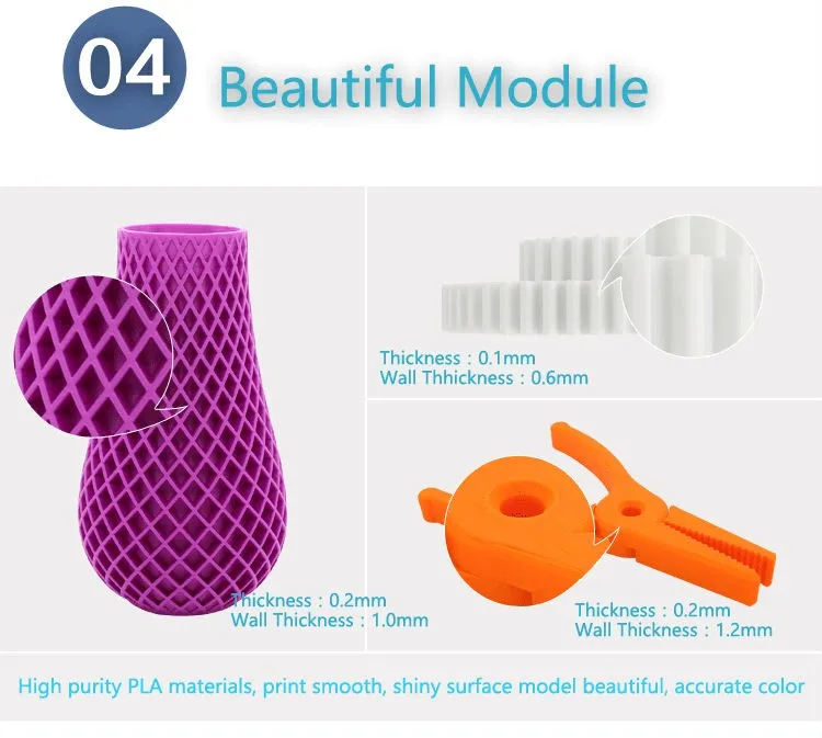 ANYCUBIC материал для печати PLA нити 1,75 мм пластик 3d принтер 1 кг/рулон 28 цветов дополнительные резиновые расходные материалы для Mega i3