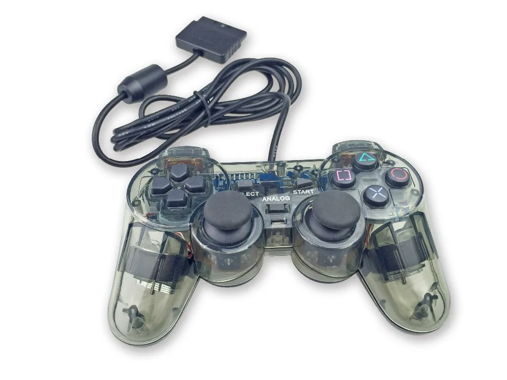 Проводной геймпад для PS2 контроллер playstation 2 вибрации видео игры играть станции sony