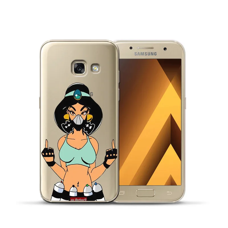 0047 Роскошный чехол для samsung Galaxy A9 A8 A7 A6 A5 A3 эльф Русалка Белый снег чехол с принцессой чехол силиконовый чехол - Цвет: 0047
