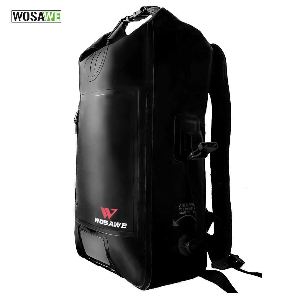 Водонепроницаемый велосипедный рюкзак WOSAWE с отверстием под клапан 25L
