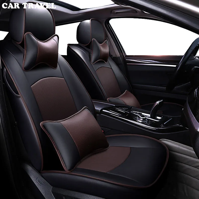 Deluxe Edition Автомобильный Дорожный чехол из натуральной кожи для renault logan LAGUNA captur kadjar fluence laguna scenic KOLEOS megane-cc - Название цвета: Deluxe Edition