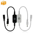 Лидер продаж, светодиодный диммер постоянного тока 12 в-24 в4 а для одноцветного светодиодного сенсорного переключателя с контроллером вкл.выкл.